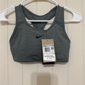 Nike Women's Charcoal Sports Bra